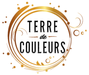 Logo fleuriste terre de couleurs bonneville